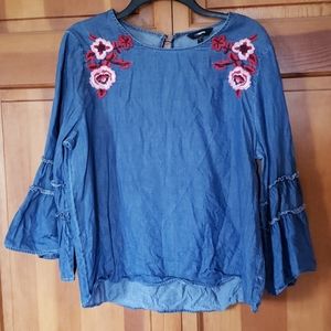 Express Embroidered Blouse